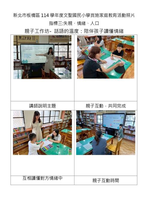 家庭教育_失親、情緒、人口