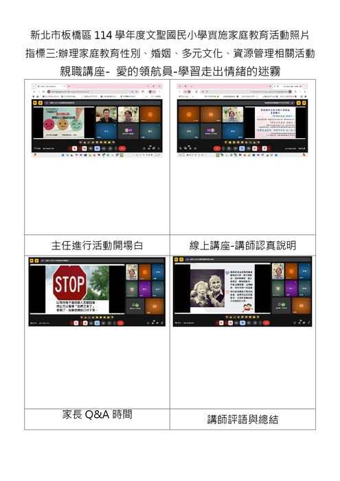 家庭教育_性別、婚姻、多元文化、資源管理